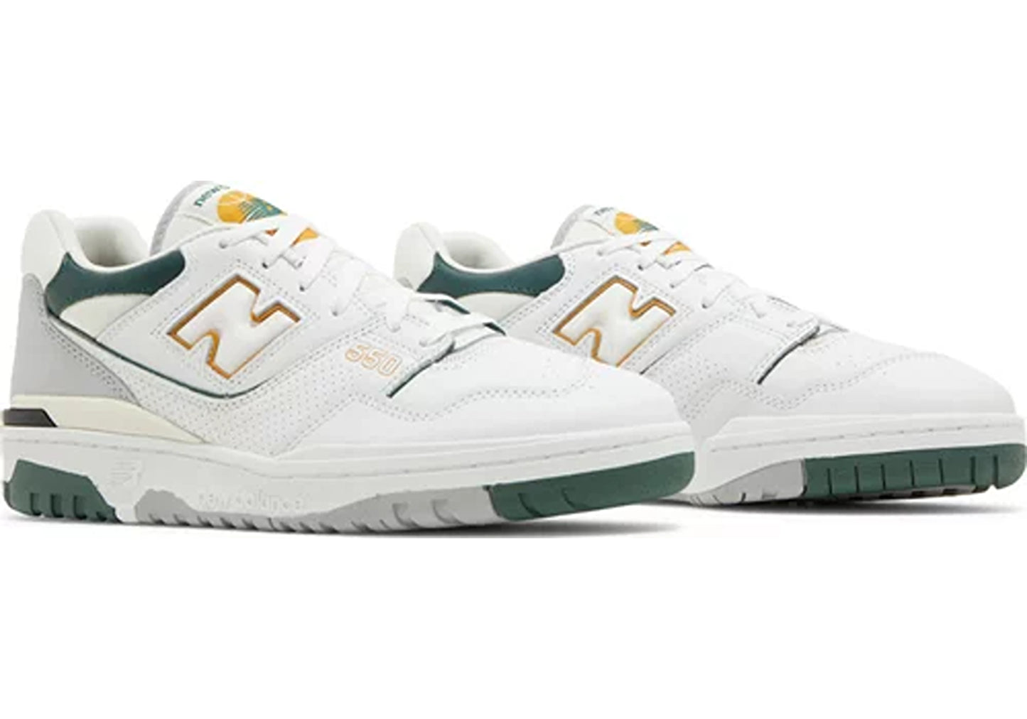 New Balance 550 White Nightwatch Green