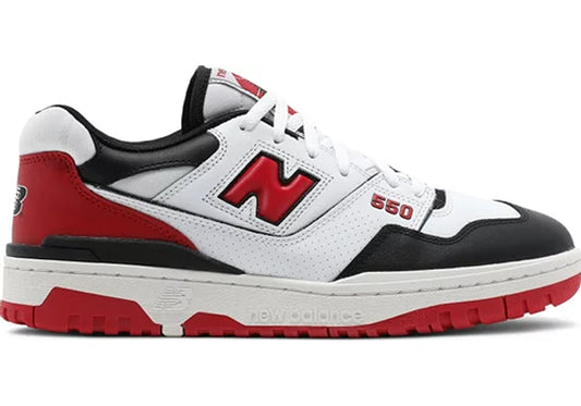 New Balance 550 White Red Black