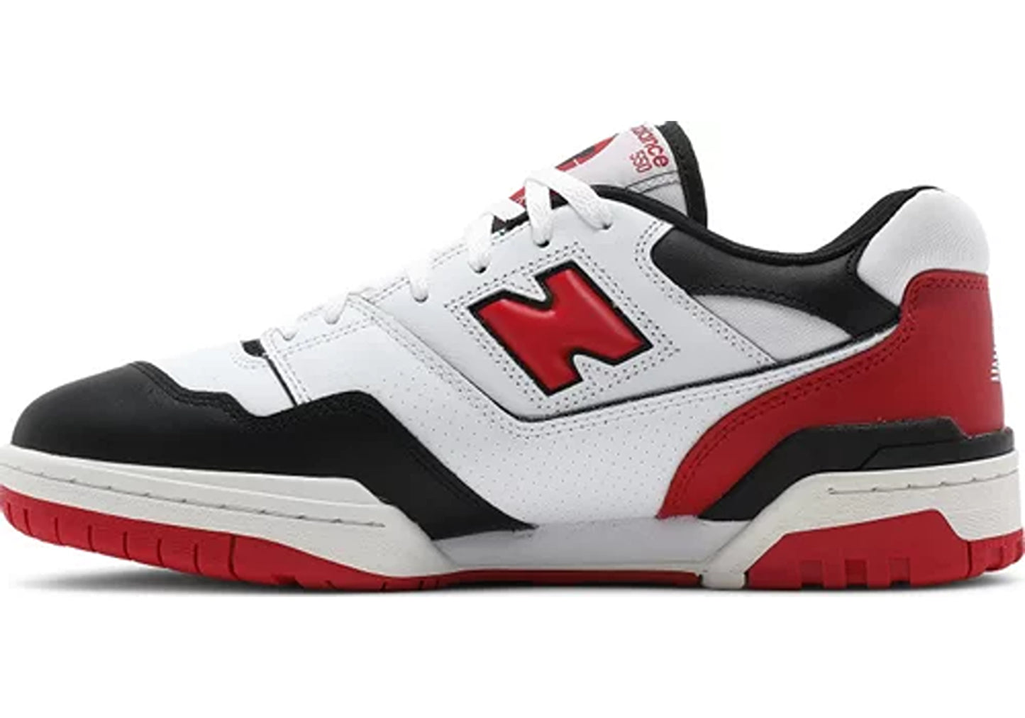 New Balance 550 White Red Black