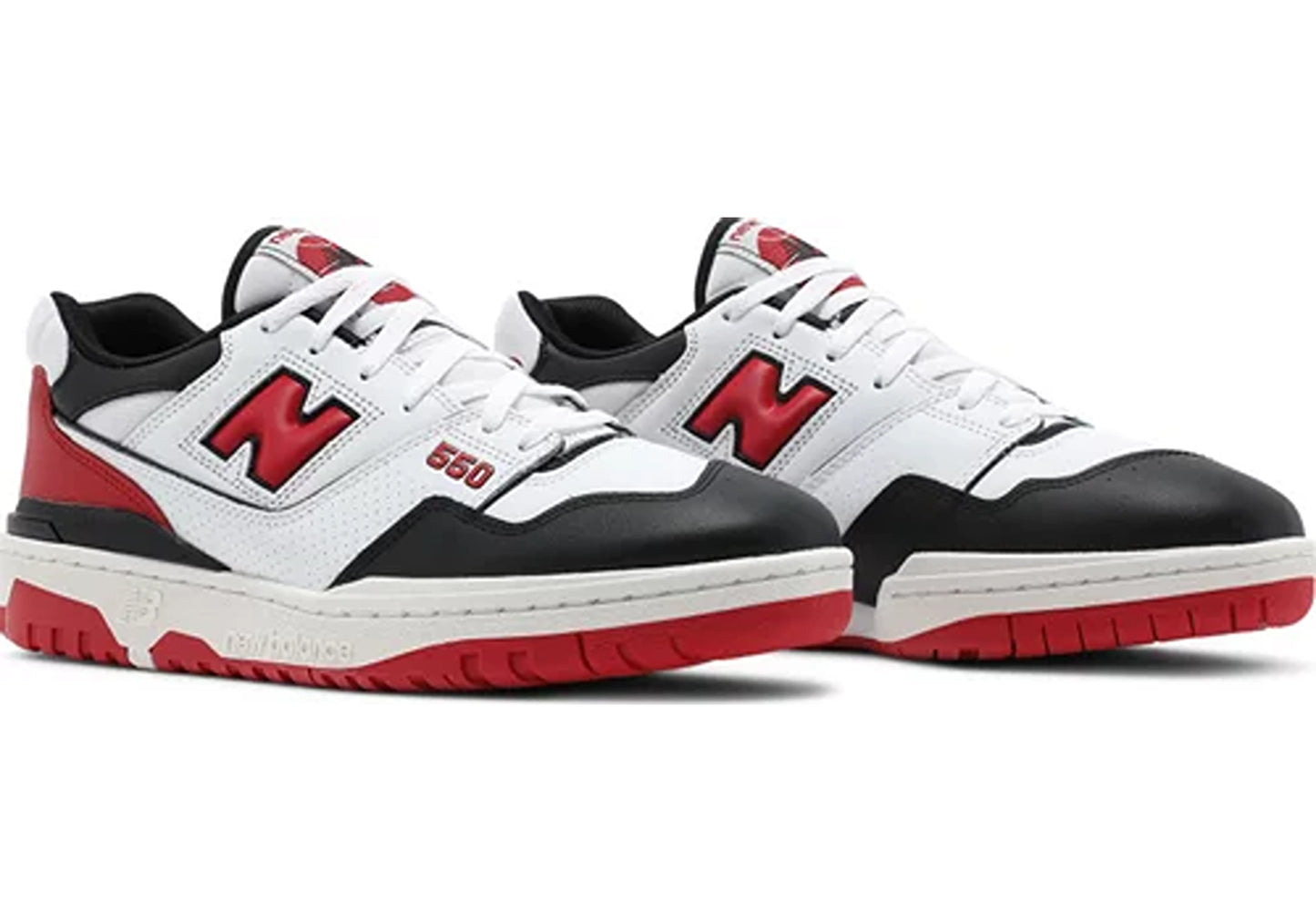 New Balance 550 White Red Black