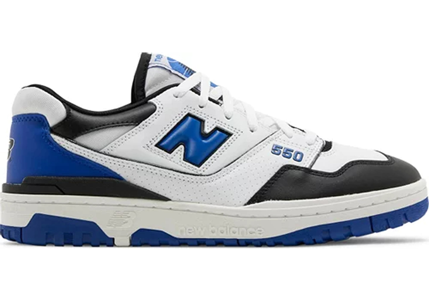 New Balance 550 White Royal Black