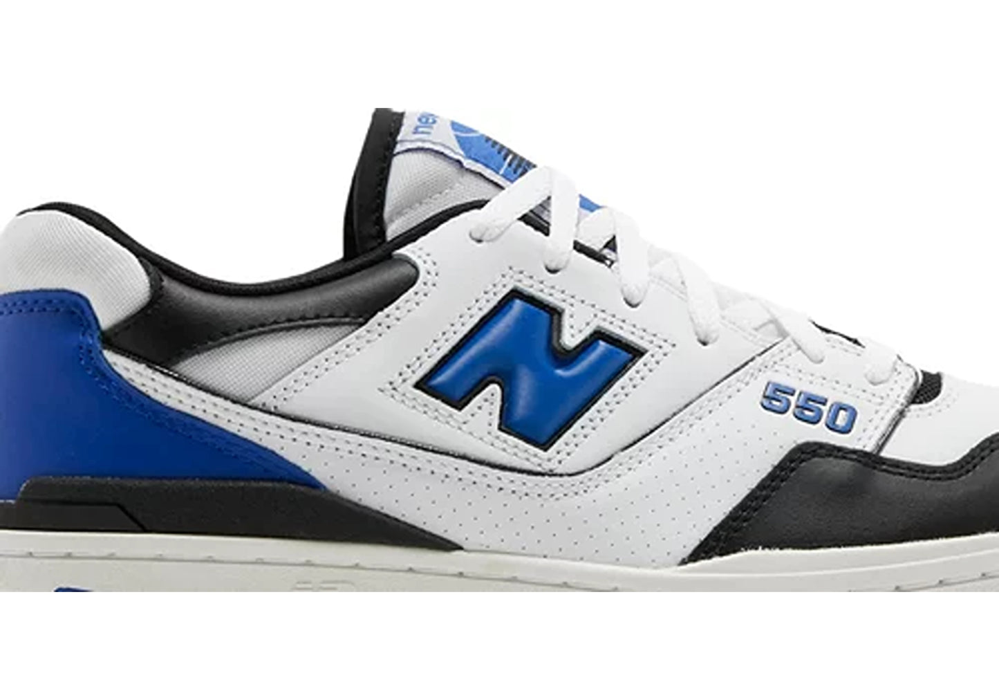 New Balance 550 White Royal Black