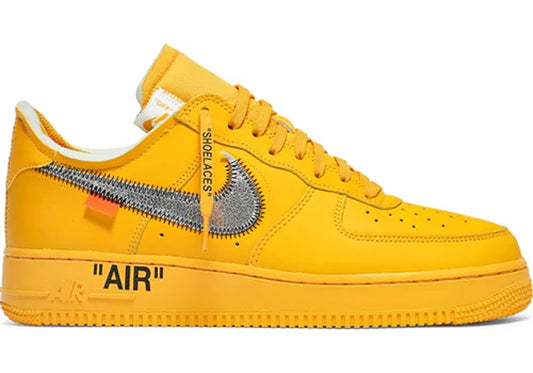 Nike Air Force 1 Low Off-White ICA University Gold