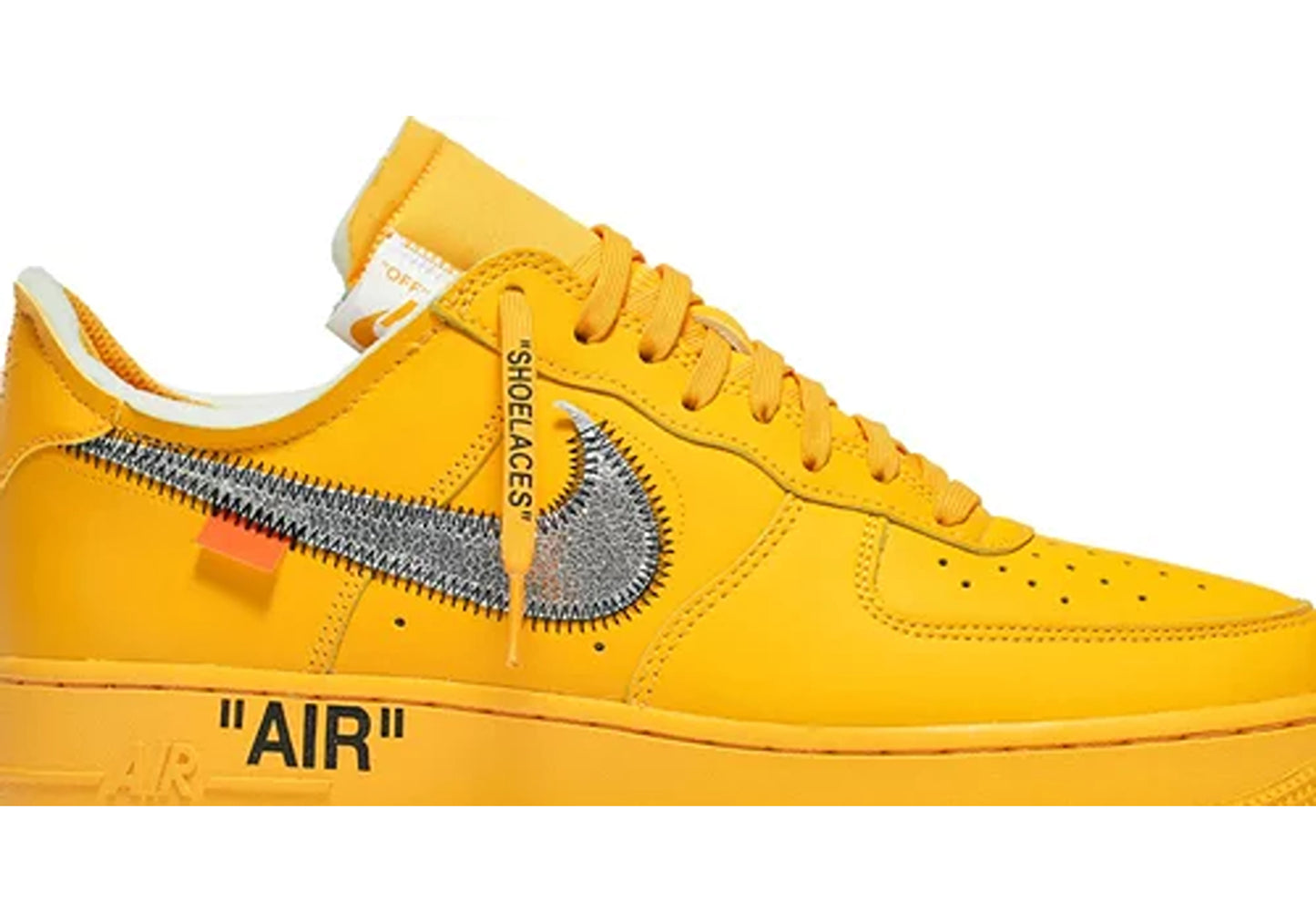 Nike Air Force 1 Low Off-White ICA University Gold