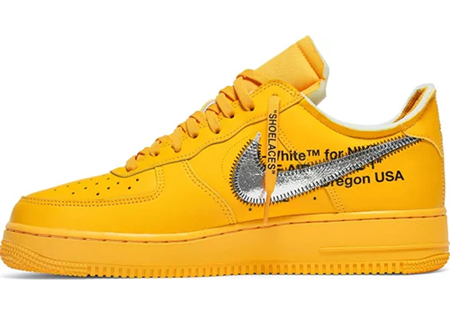 Nike Air Force 1 Low Off-White ICA University Gold