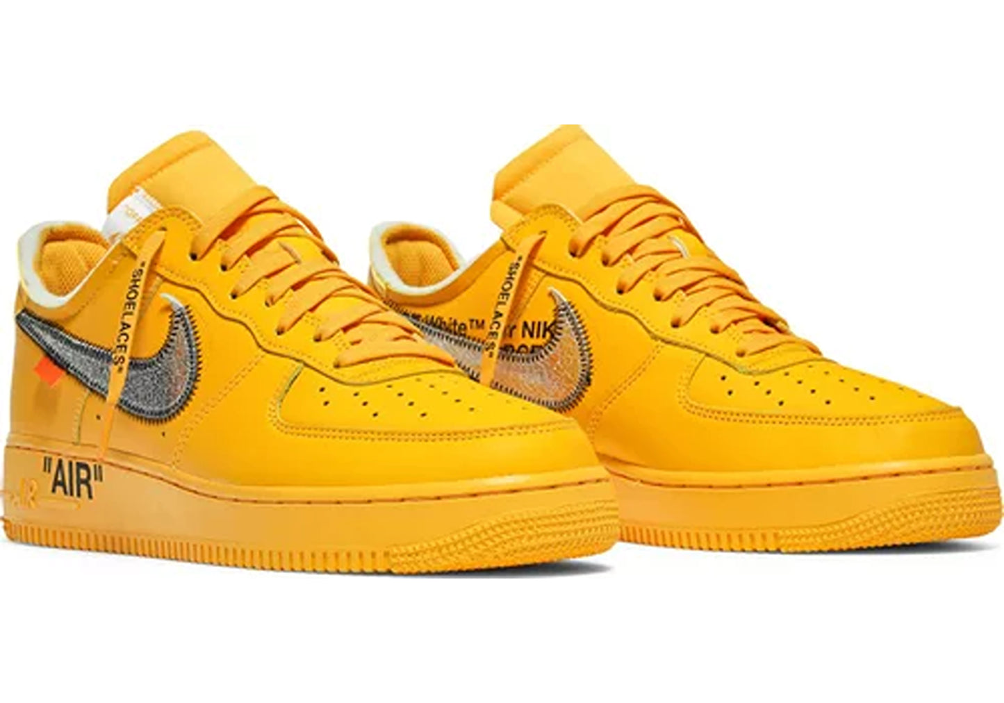 Nike Air Force 1 Low Off-White ICA University Gold