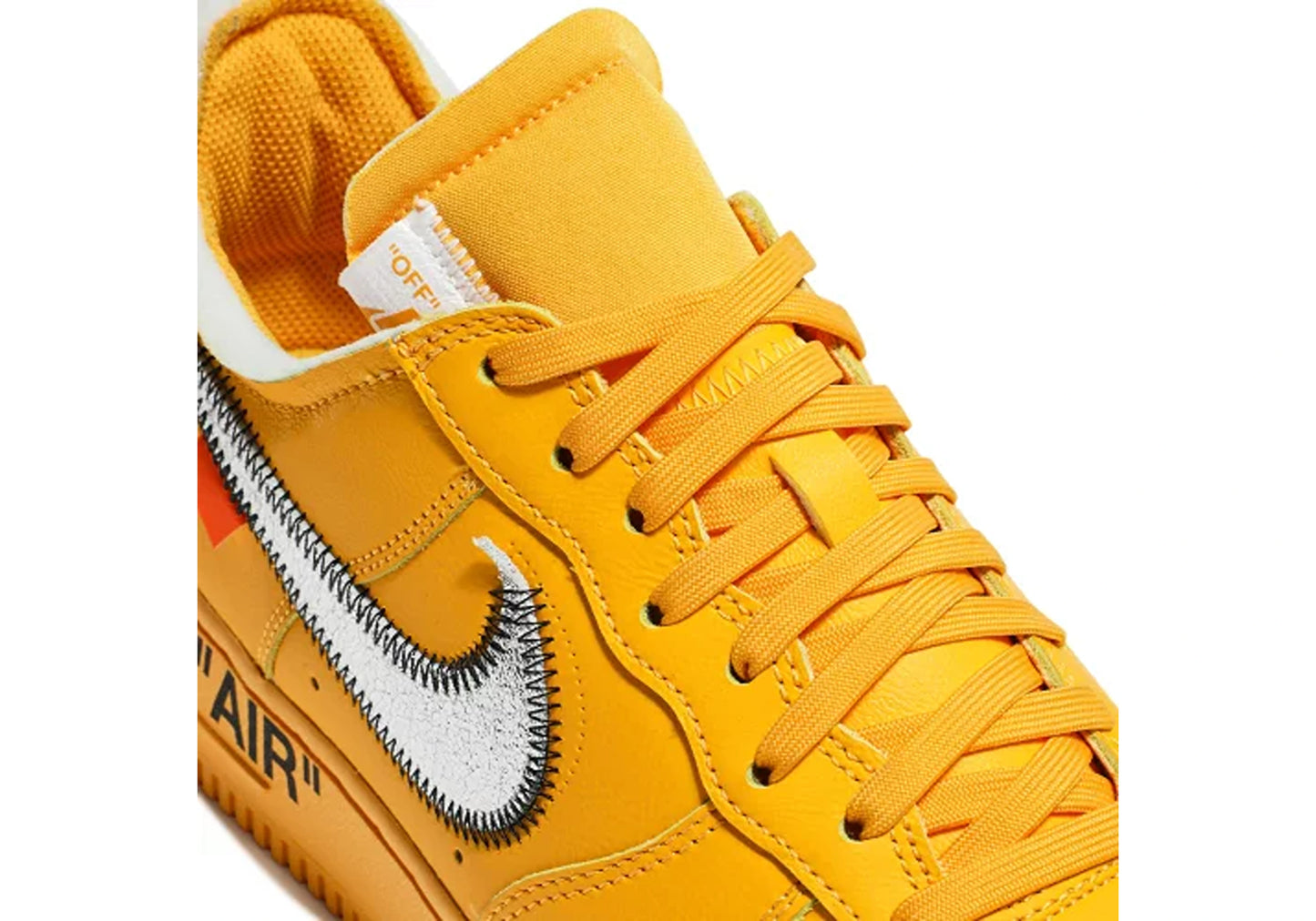 Nike Air Force 1 Low Off-White ICA University Gold