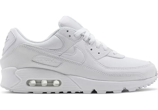 Nike Air Max 90 Leather Triple White (2020)