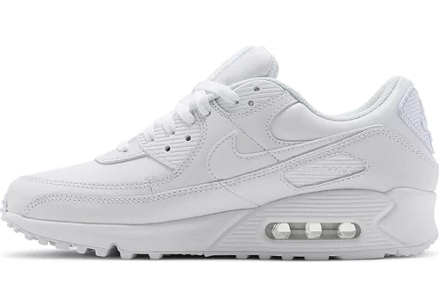 Nike Air Max 90 Leather Triple White (2020)