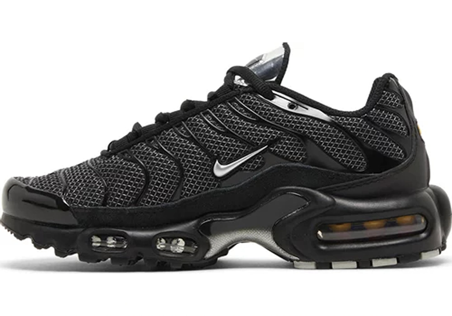 Nike Air Max Plus Black Suede Silver (W)