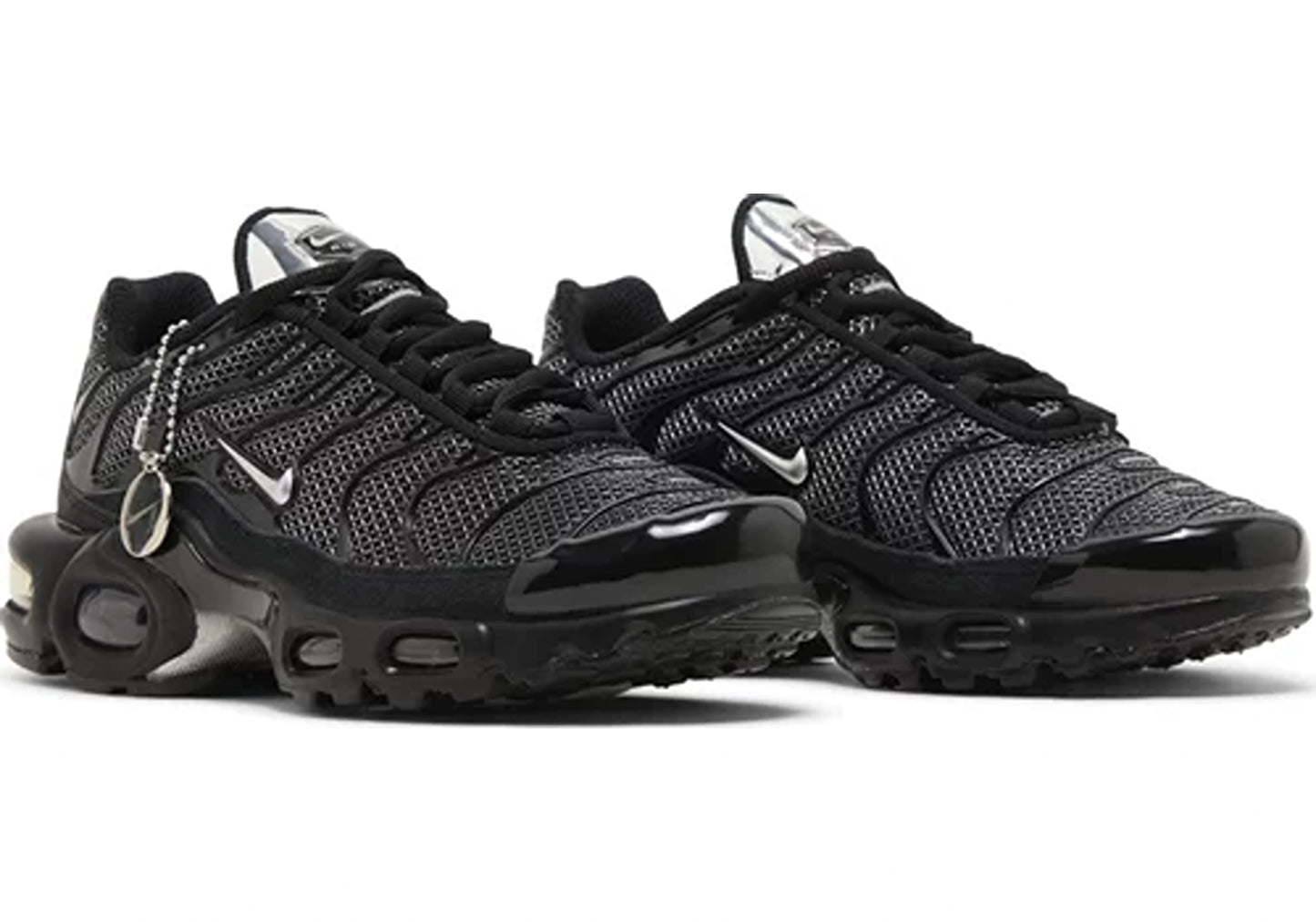 Nike Air Max Plus Black Suede Silver (W)