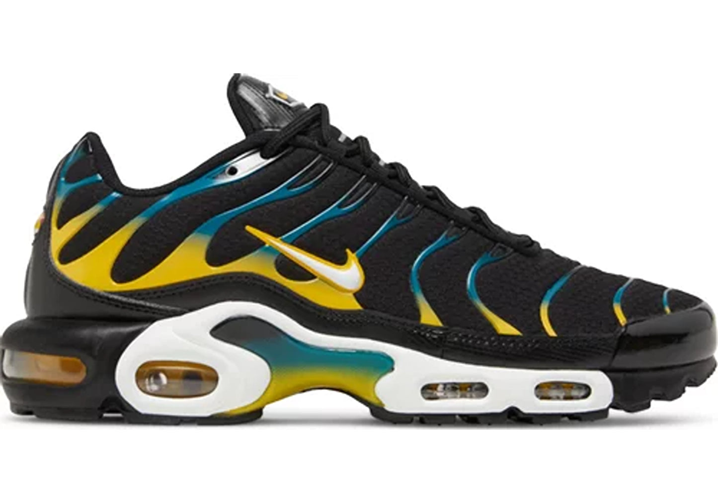 Nike Air Max Plus Black Teal Yellow