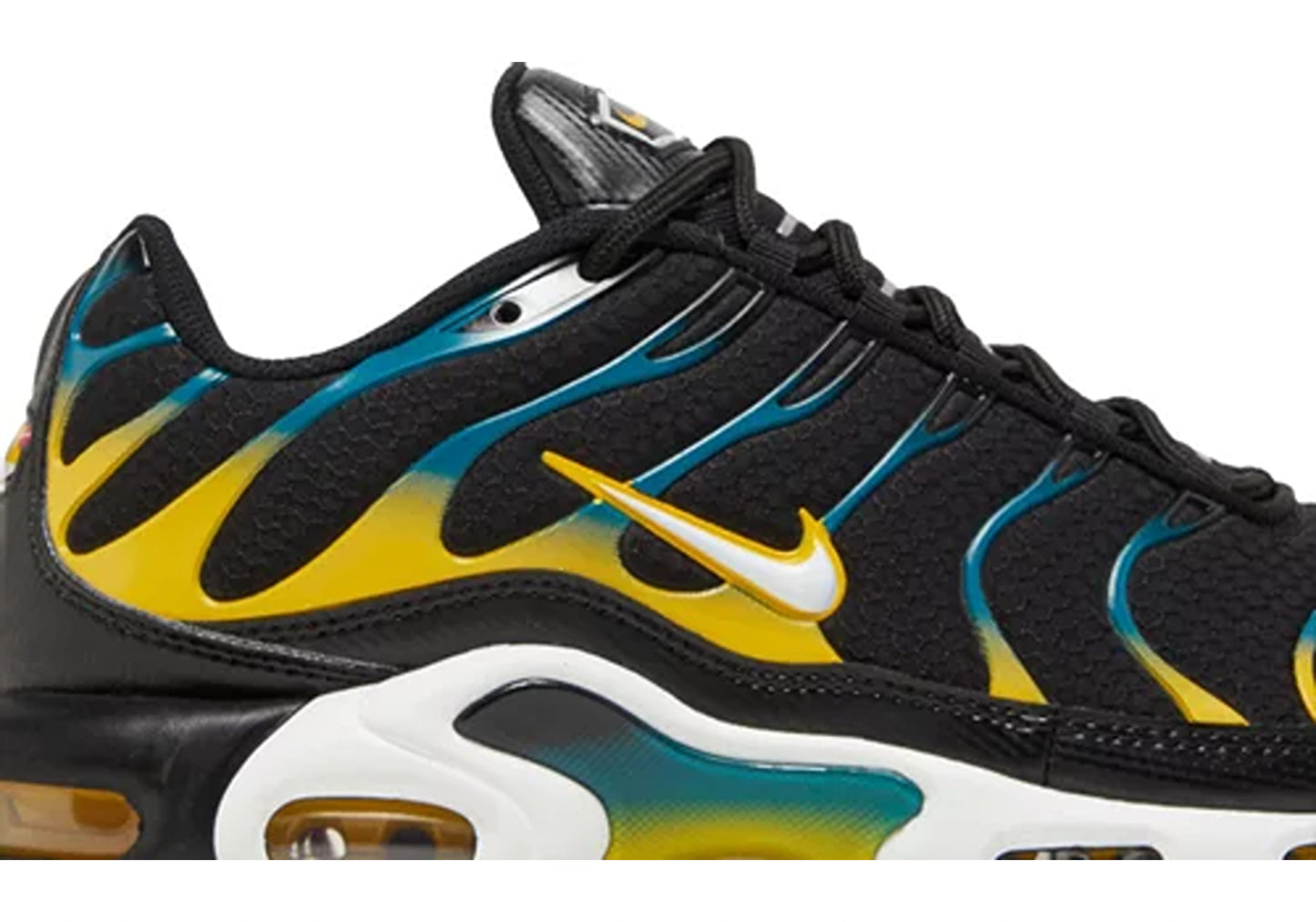 Nike Air Max Plus Black Teal Yellow