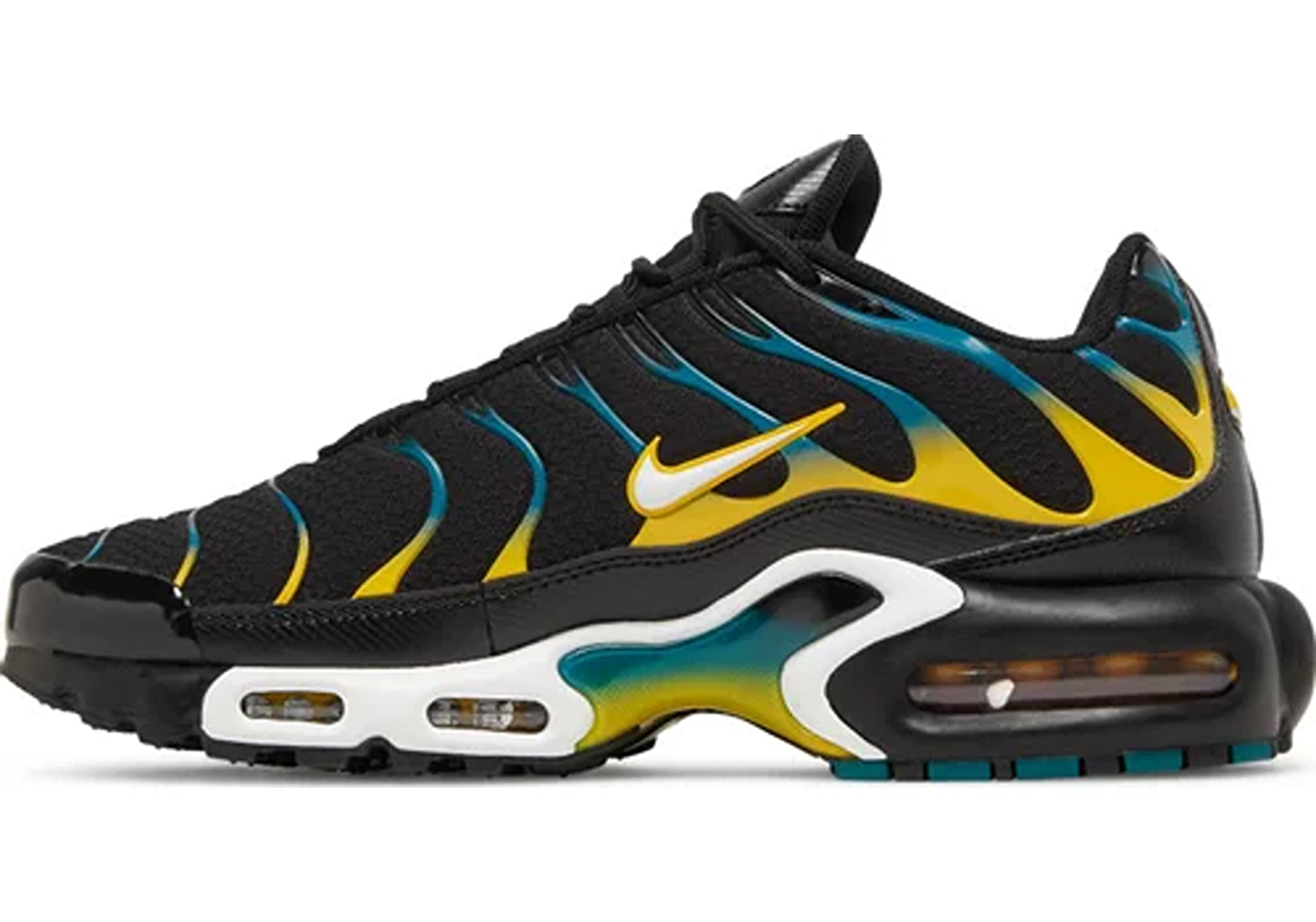 Nike Air Max Plus Black Teal Yellow