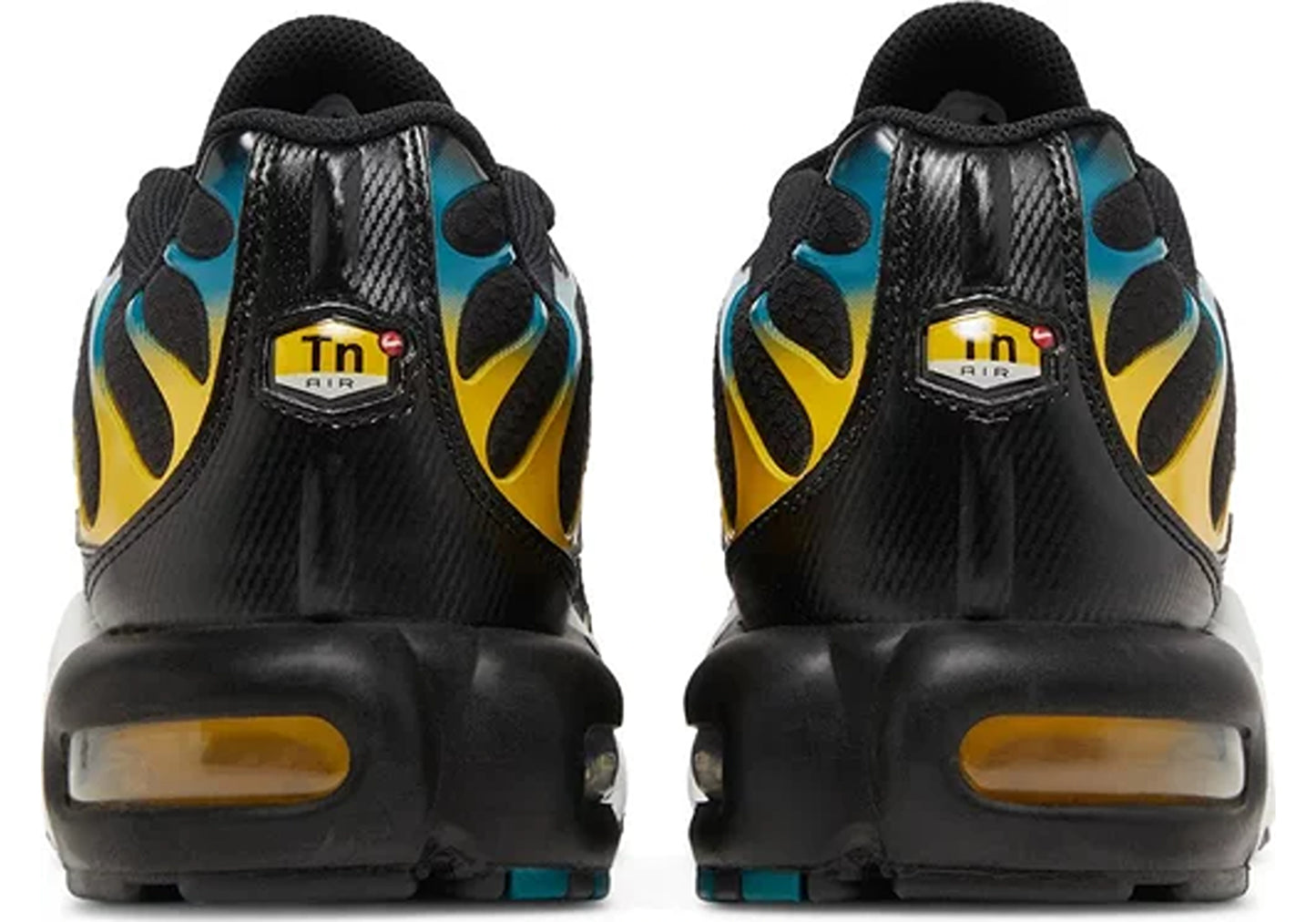 Nike Air Max Plus Black Teal Yellow