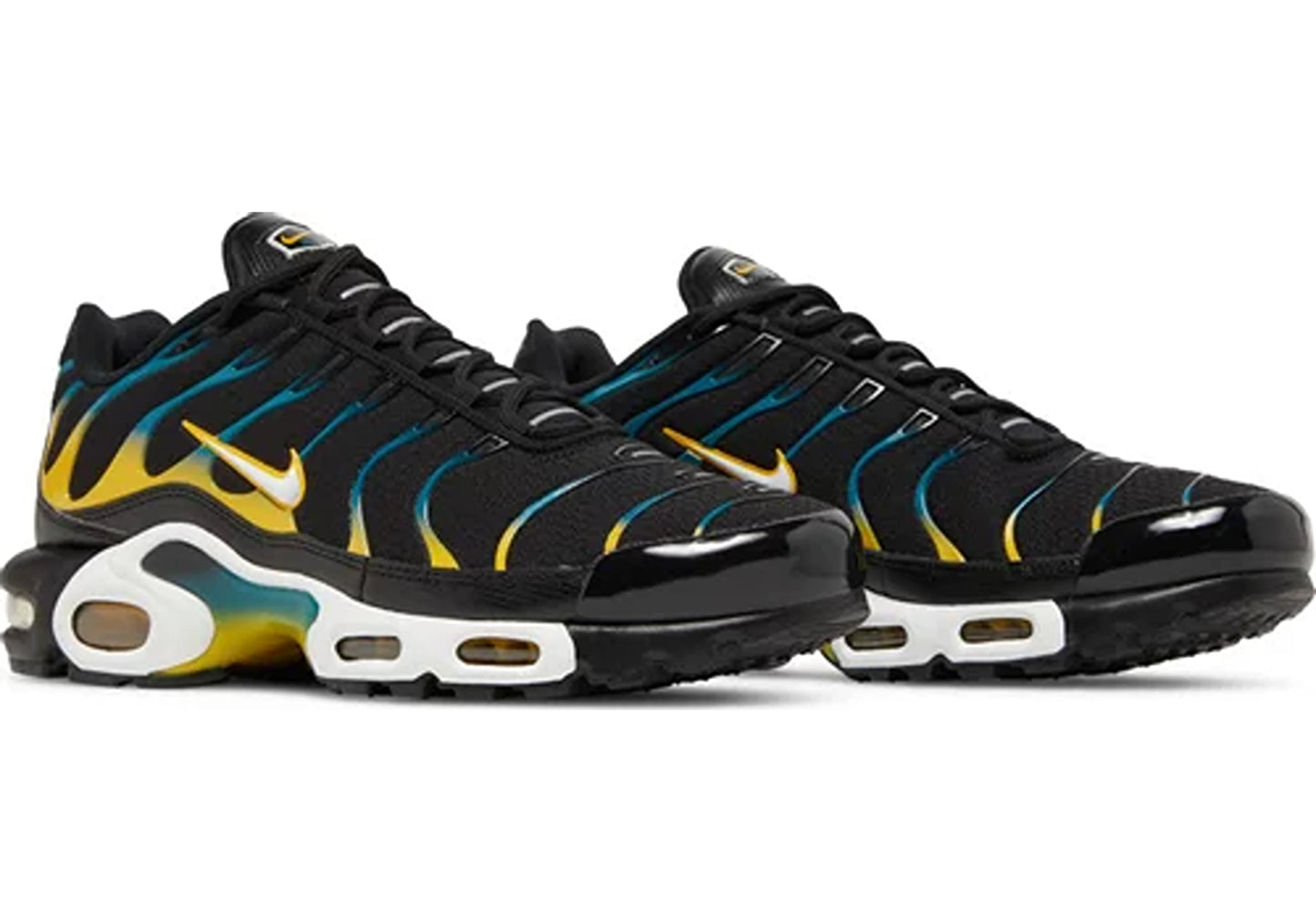 Nike Air Max Plus Black Teal Yellow