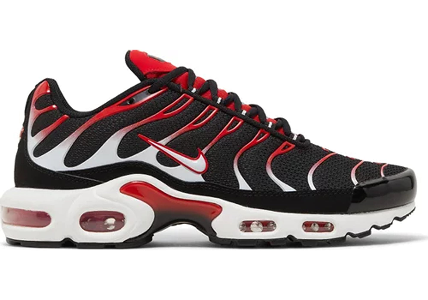 Nike Air Max Plus Black White University Red (2022)