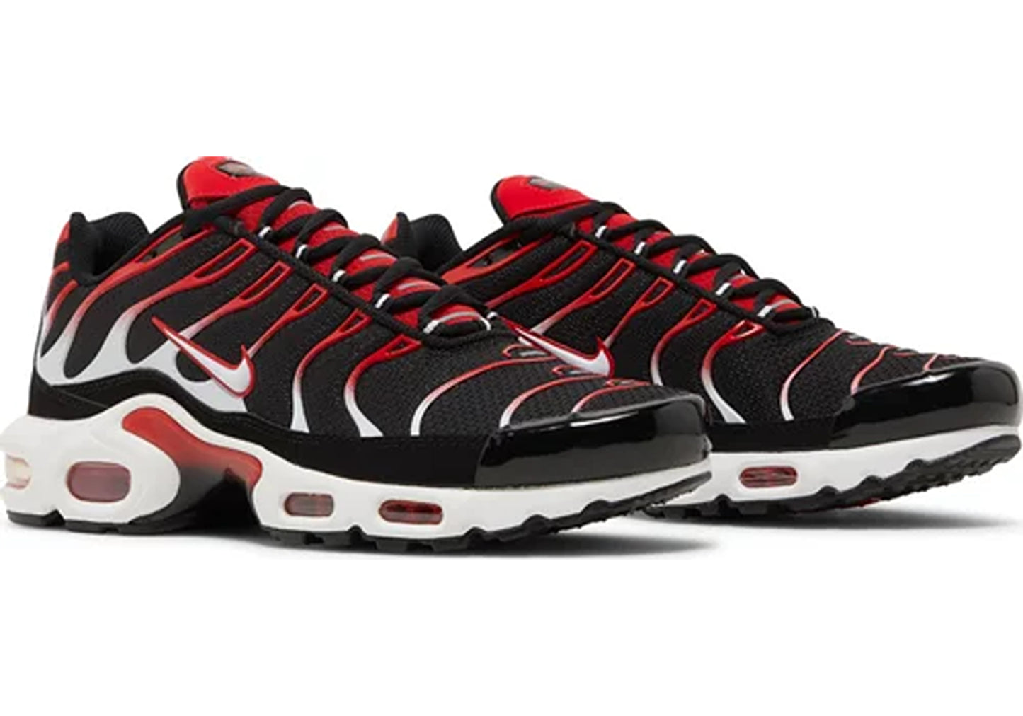 Nike Air Max Plus Black White University Red (2022)