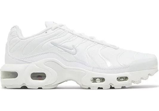 Nike Air Max Plus White Metallic Silver (GS)