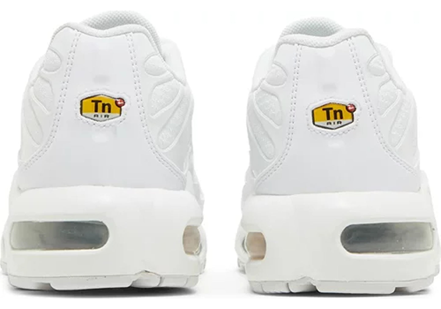 Nike Air Max Plus White Metallic Silver (GS)