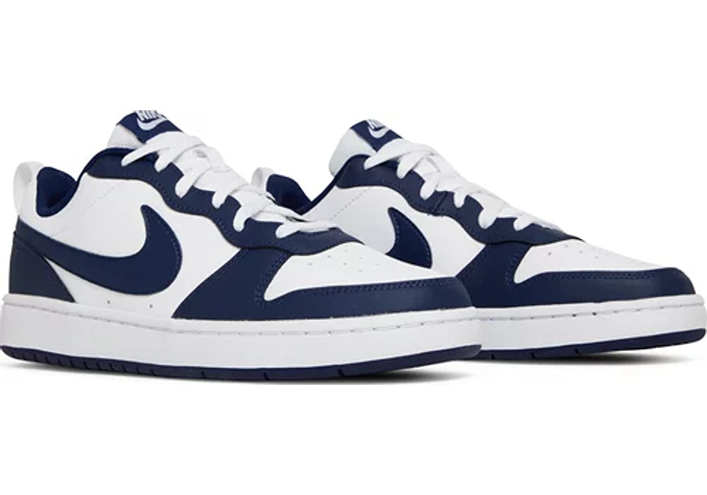 Nike Court Borough Low 2 White Blue Void (GS)