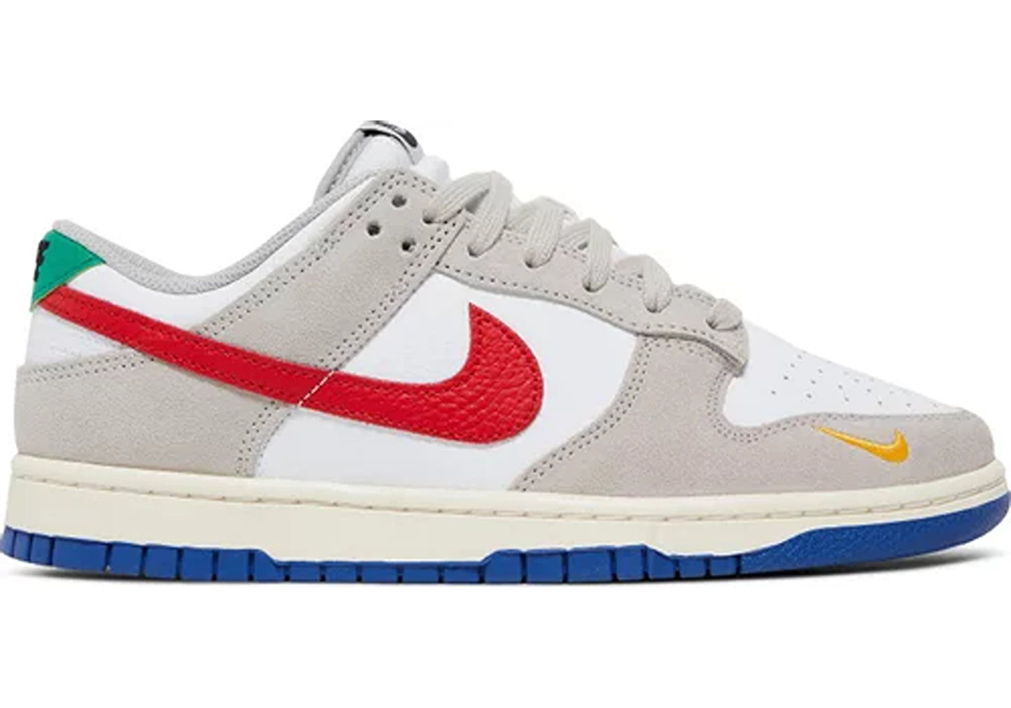 Nike Dunk Low Light Iron Ore Red Blue