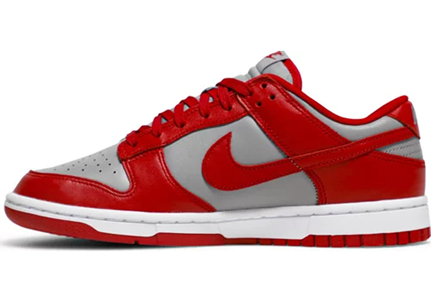 Nike Dunk Low Retro Medium Grey Varsity Red UNLV (2021)