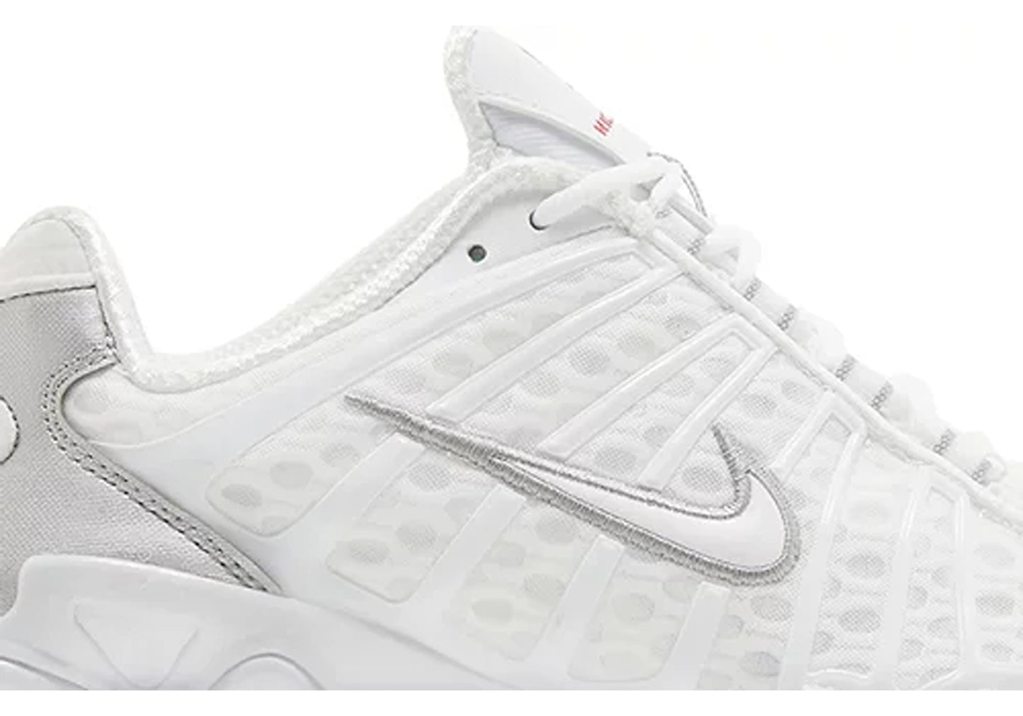 Nike Shox TL White Metallic Silver Max Orange (W)