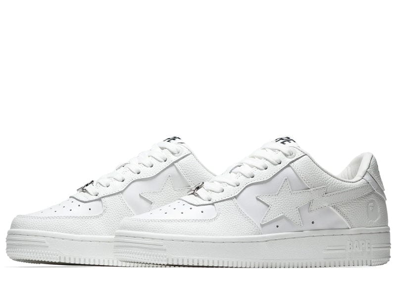 A Bathing Ape Bape Sta Ivory (2023) ansicht rechter Schuh