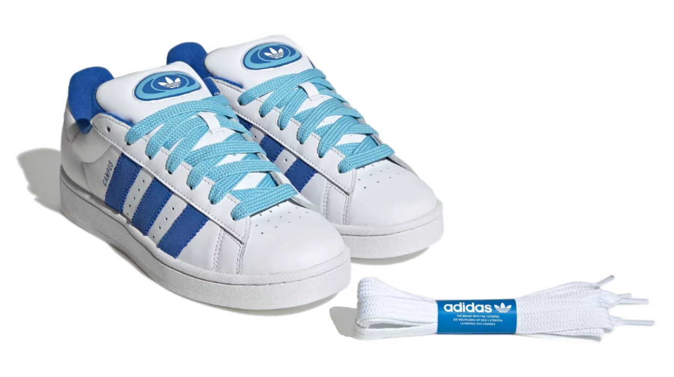 Adidas Campus 00s Cloud White Bright Blue ansicht rechter Schuh